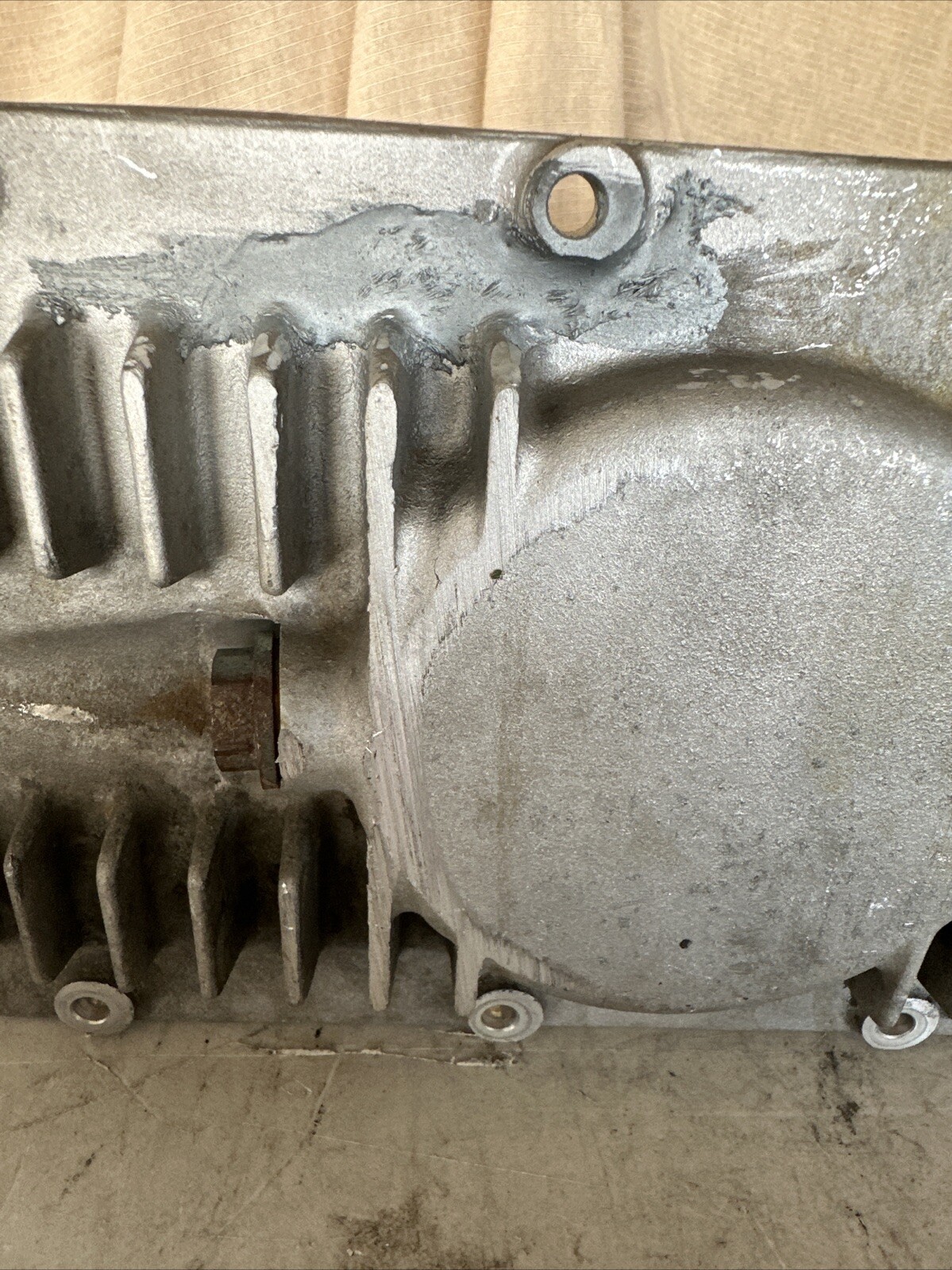 OEM Ferrari 208 328 Mondial 3.2 Motor Oil Sump Cover Cambio 130919 129553