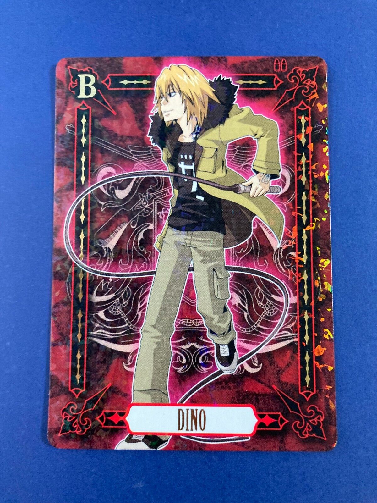 Katekyo Hitman Reborn !Dino Gokudera card Japanese Anime Very Rare