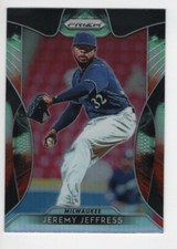 2019 Panini Prizm Baseball COSMIC HAZE PRIZM JEREMY JEFFRESS BREWERS #86