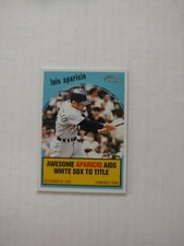 2008 Topps Heritage #BF2 Luis Aparicio Baseball Flashbacks (JGA)