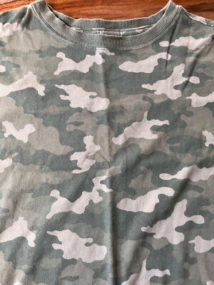 Old Navy T-Shirt Dress Women's Large Camo Green Short Sleeve Mini Short  Size S | eBay