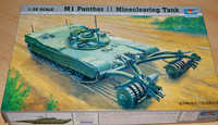 Trumpeter 00346 : Deutsche Bundeswehr M1 Panther Ii MinenräUmpanzer / Kit 1:35