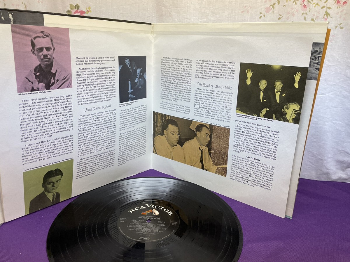 THE SOUND OF MUSIC ORIGINAL SOUNDTRACK STEREO LP JULIE ANDREWS