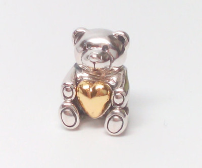Authentic Pandora Oso mi corazón * - 791166 retirado |