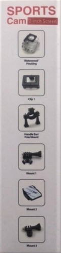 HD 720p Waterproof 140 Degree Wide Angle Sports Cam & Micro SD Card - Torch Cam - Picture 12 of 18