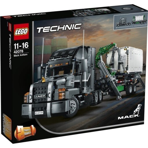 LEGO 42078 Mack Anthem Truck Set 2595pcs Brand New Sealed Fast