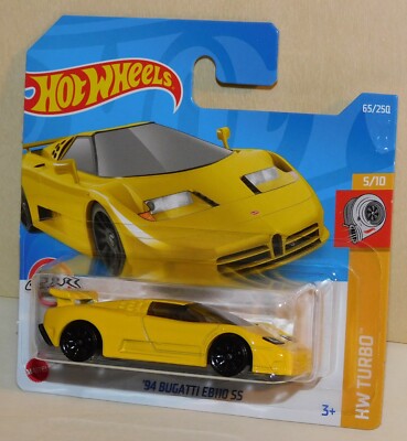 2022 Hot Wheels '94 BUGATTI EB110 SS gelb Ryu's Rides HW Turbo 5/10 # 65 HCT67 