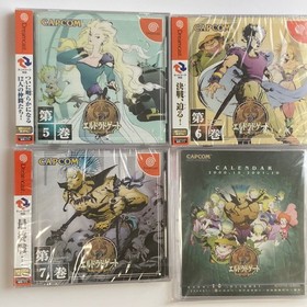 El Dorado Gate Vol 1-7 Complete Set Dreamcast Japan New Sealed NTSC-J Capcom
