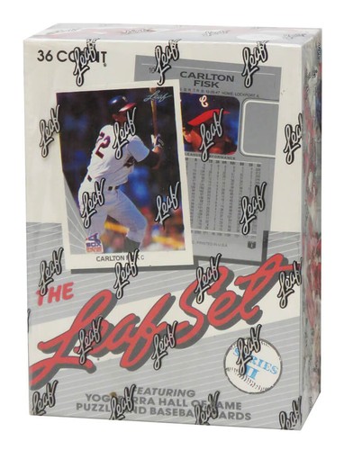 1990 Leaf Series 2 Baseball Factory Sealed Hobby Box - 36 Packs (Thomas PSA 10?) - Picture 1 of 2