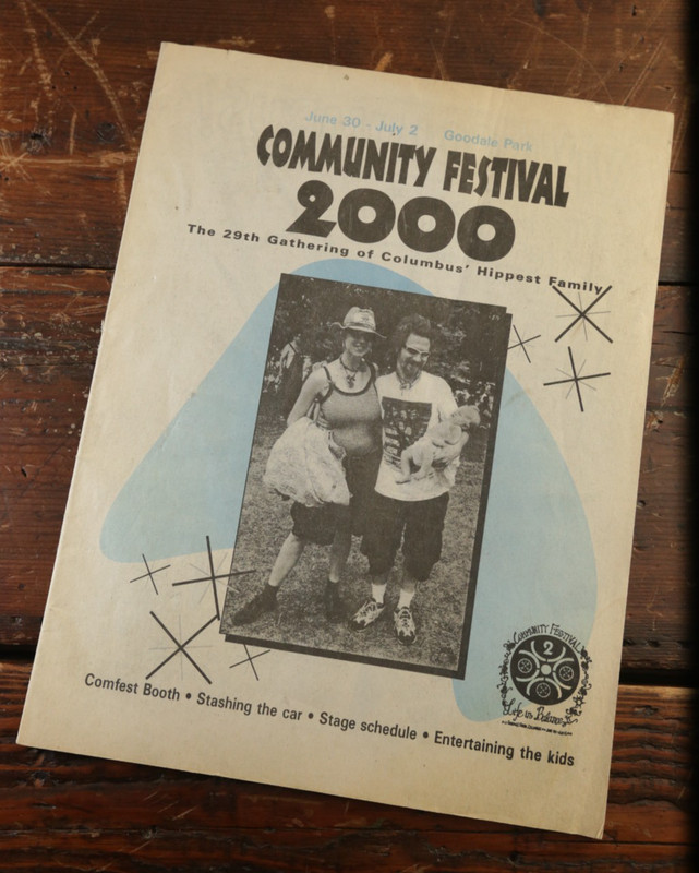COM-FEST Community Festival Program 2000 Columbus Ohio USED