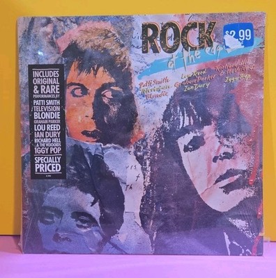 Rock at the Edge 1986 Arista AL-8436 SEALED Patti Smith Blondie Lou Reed 