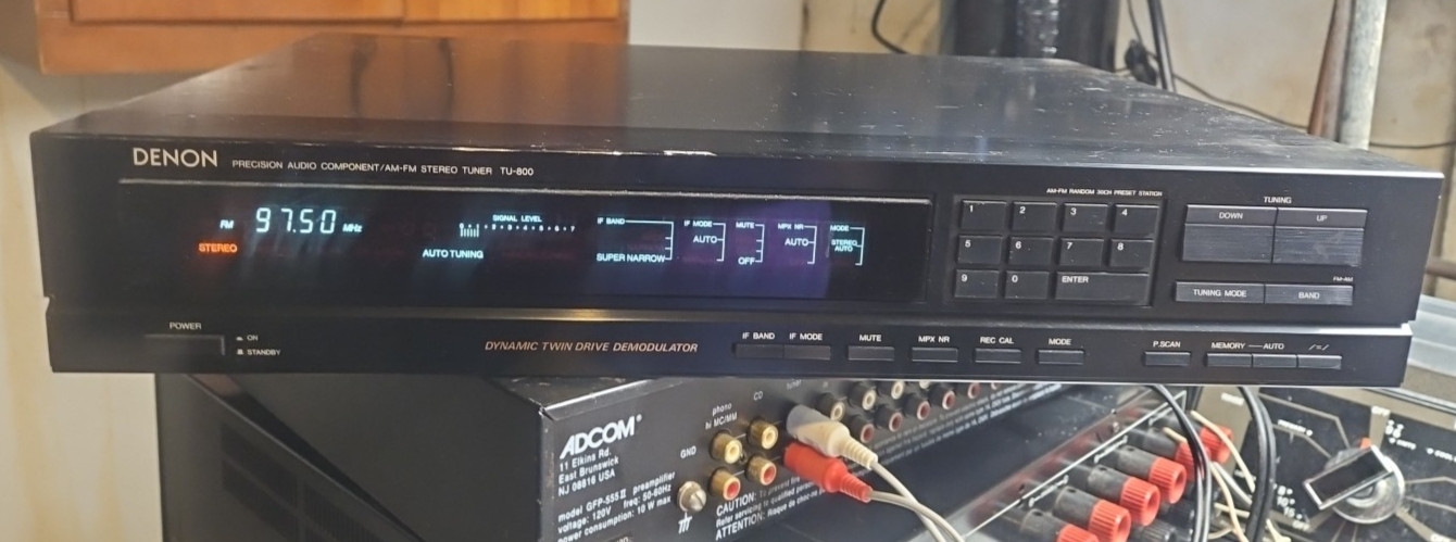 Denon TU-700 vintage audio equipment - eBay listing photo 3