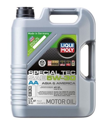 Liqui Moly Special Tec AA SAE 5W-30 Engine Oil Asia & America - 5 Liter