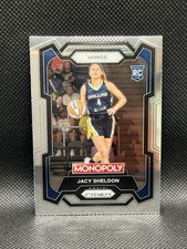 2024 Prizm Jacy Sheldon ROOKIE #67 WNBA Dallas Wings RC Panini Monopoly Base