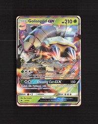 Golisopod GX 17/147 Burning Shadows Ultra Rare Holo