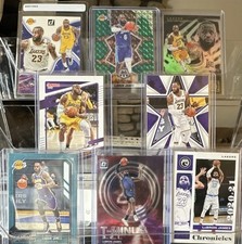 LeBron James Lakers Card Lot Panini Mosaic Donruss Optic Chronicles Inserts NBA