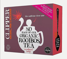 Organic Redbush Tea | 80 Pure Caffeine Free Rooibos Tea Bag for Home Office uk 0.06 per strip