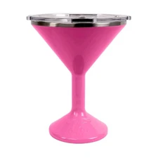 ORCA Tini 13oz Hot Pink Stainless Steel Insulated Martini Cup Vacuum Double Wall