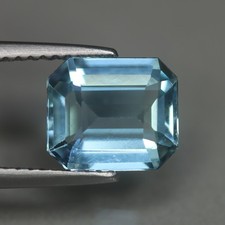 2.16 Cts_Outstanding Gemstone_100 % Natural Unheated Blue Aquamarine_Brazil