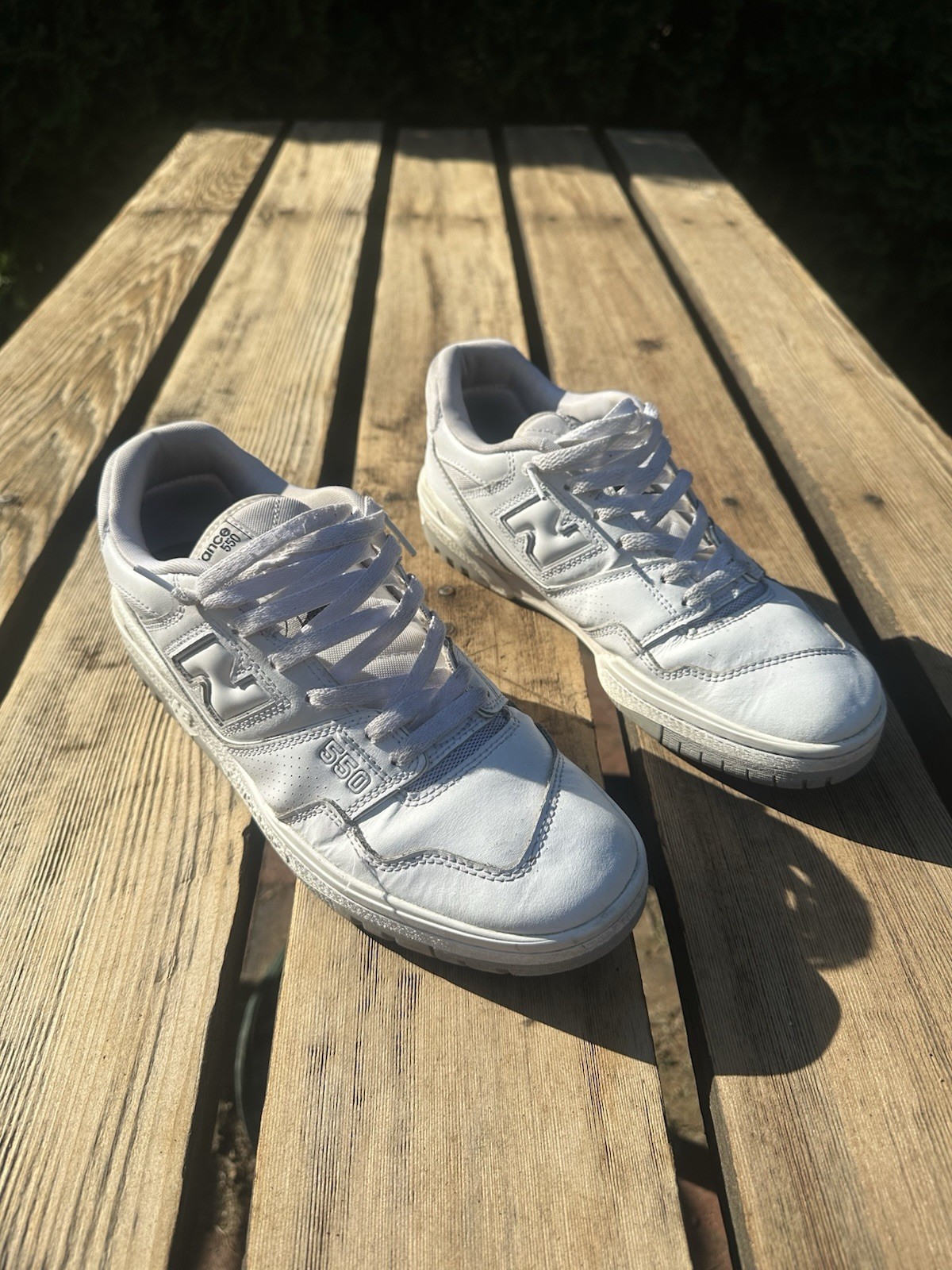 New Balance 550 White Men’s Size 11 Good Condition