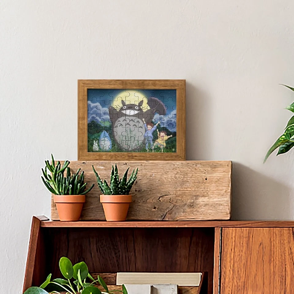 Totoro Jigsaw Puzzle 35/70/120/200/300/500/1000 Piece Gift for Boys Girls - Image 2 of 4