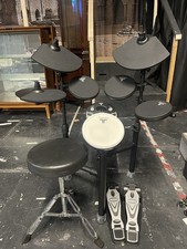 Tourtech Tt-12s Electric Electronic Digital Drum Kit Set W/stool