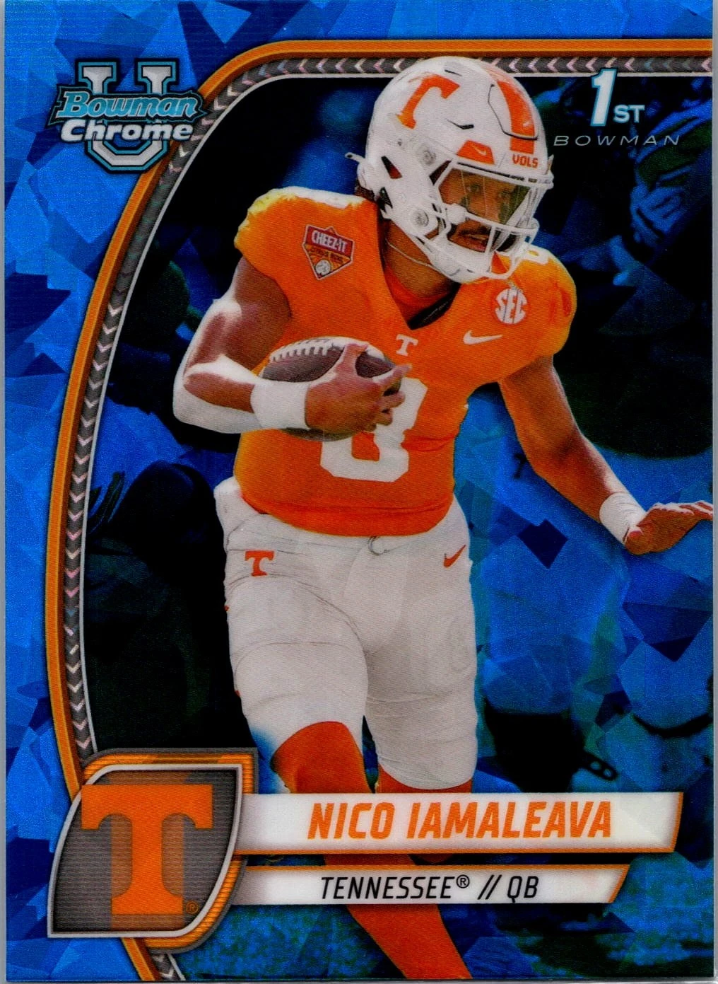 2024 Bowman University Chrome Sapphire Edition #139 Nico Iamaleava