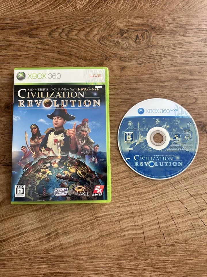 Xbox 360 Sid Meier's Civilization Revolution Japanese Version, Ships From U.S. - Image 2 of 3