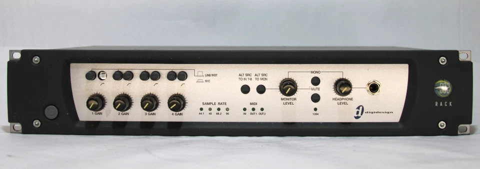 Digidesign Digi 002 Rack Firewire Audio Midi Interfaz de Grabación Digital MX002RK Foto 4 de 4