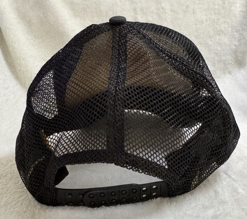 SEE PICS Vintage Possum Holler Milwaukee WI Trucker Black Snapback Cobra Hat Cap - Picture 4 of 9
