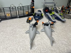 LEGO Agents: Speedboat Rescue 8633 99.99% Complete + 8634 Turbo Car Chase Parts