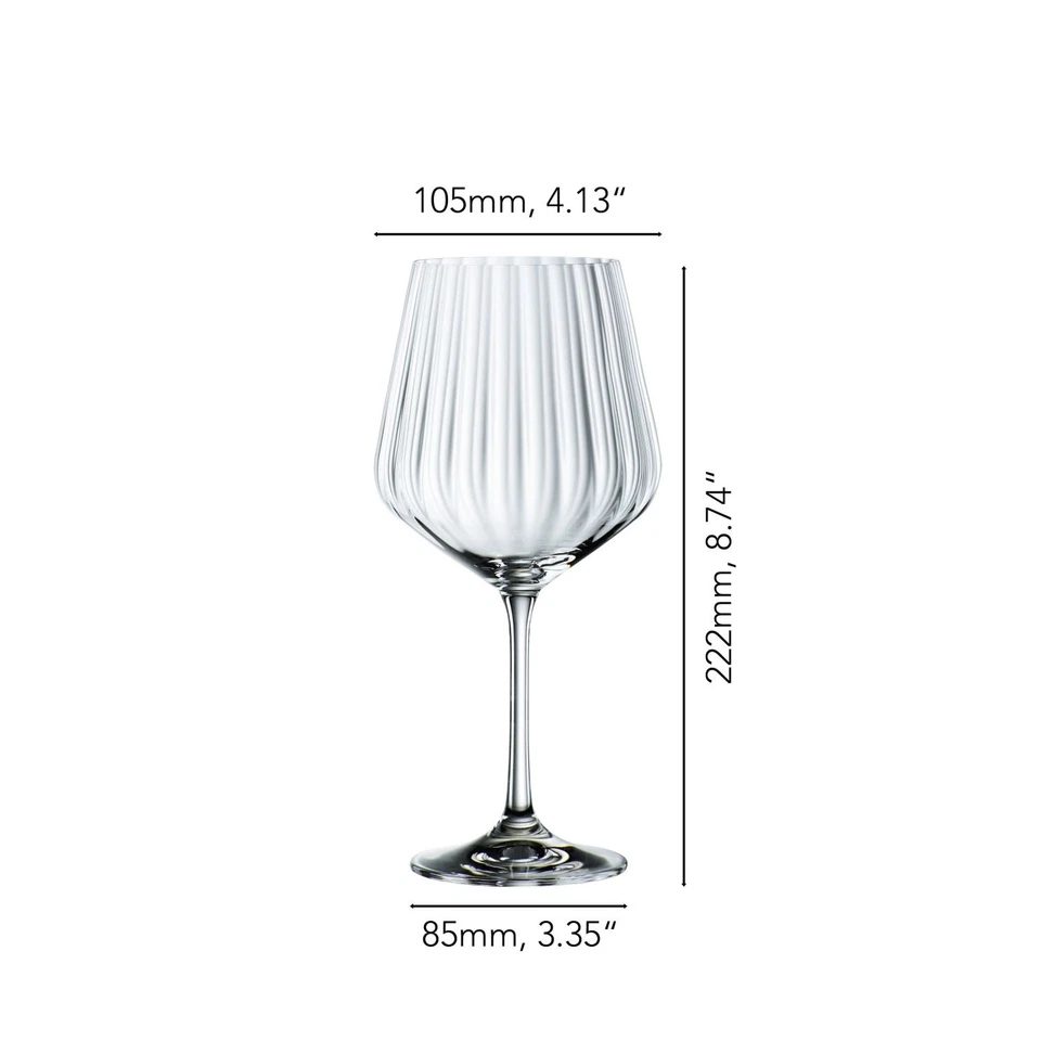 NACHTMANN Set 4 Calici Bicchieri Gin & Tonic Cristallo 640ml Cristallo - Immagine 4 di 4