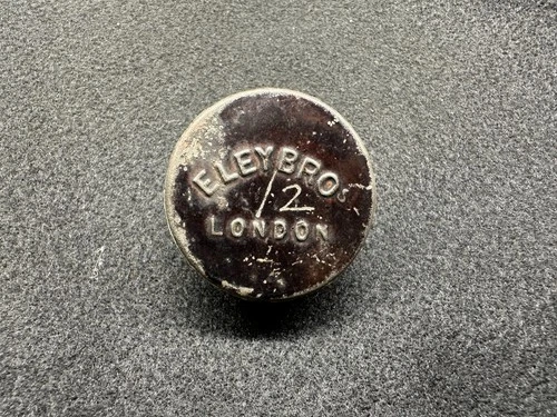 Civil War Era Eley Bro's London Percussion Cap Tin - Empty