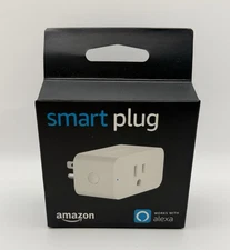 Amazon Smart Plug White, Compatible with Alexa, New