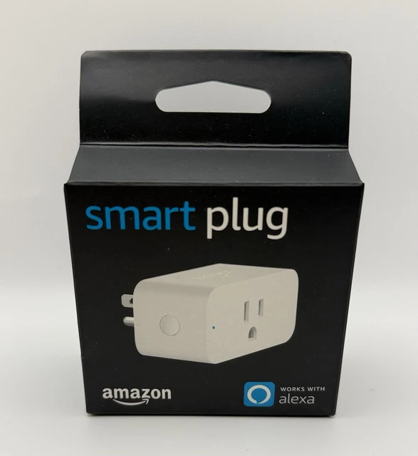 Amazon Smart Plug White, Compatible with Alexa, New