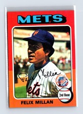 1975 Topps Baseball - SET BREAK - #445 Felix Millan