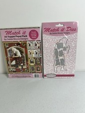 Debbie Moore Match It Santa Claus Metal Die A5 Pad-Workshop