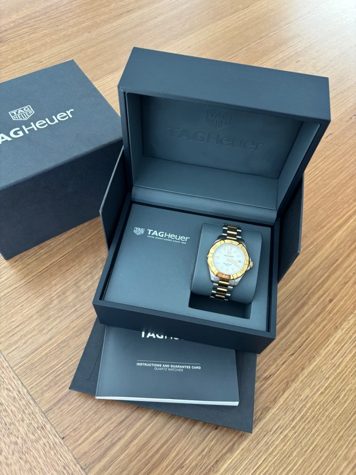 TAG Heuer Aquaracer White Mother of Pearl Women's Watch - WBD1320.BB0320 - image 2 of 4