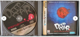 Sega Saturn Deep Fear Enemy Zero D's Dining Table MJ Myst set SS