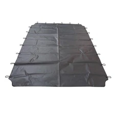 Black Tonneau Cover Tarp for Ford Falcon Ute AU BA BF 1999-2008 UV-protection
