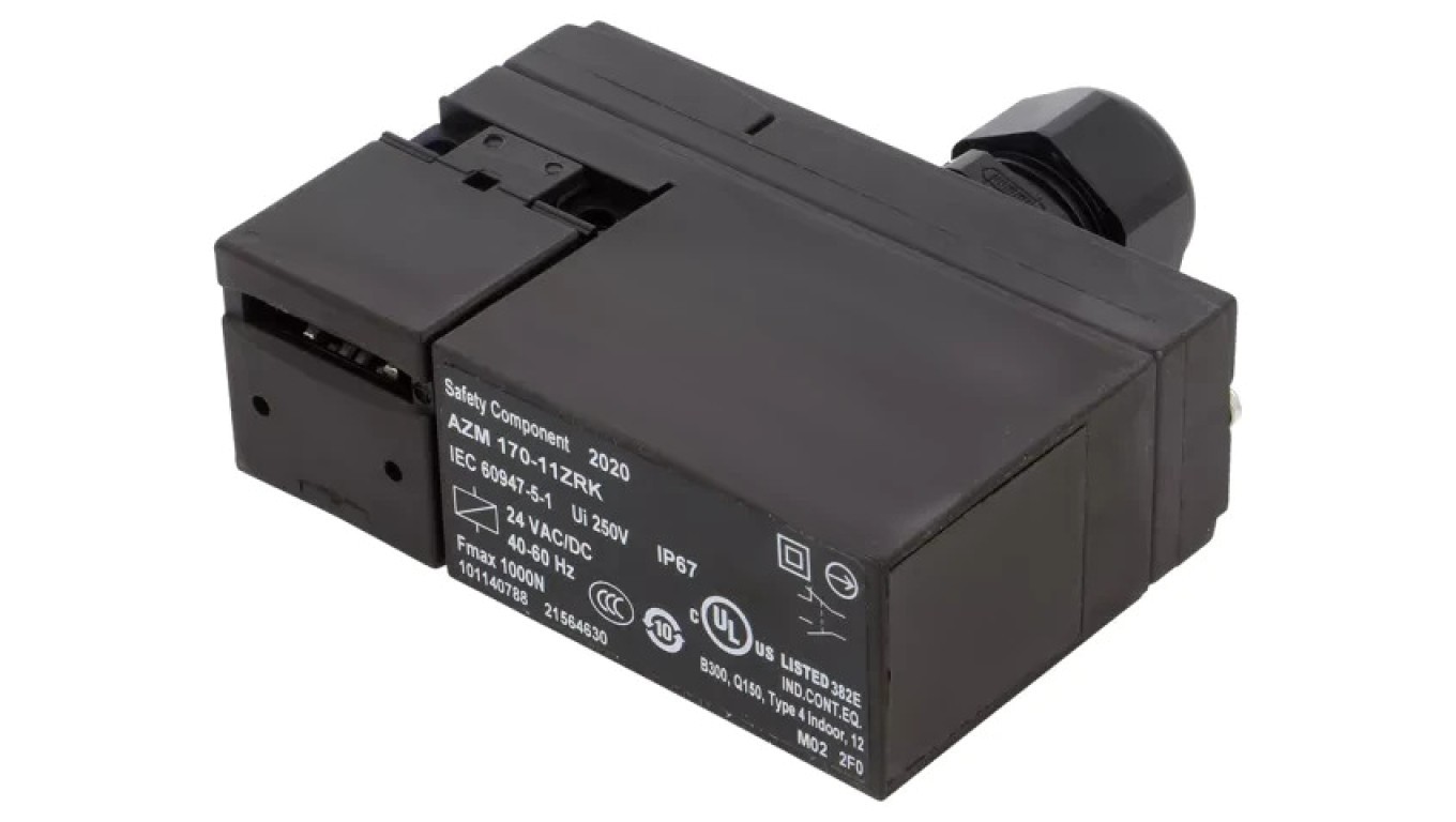 Safety Switch: Lockout NC + AZM 170-11ZRK 24VAC/DC
