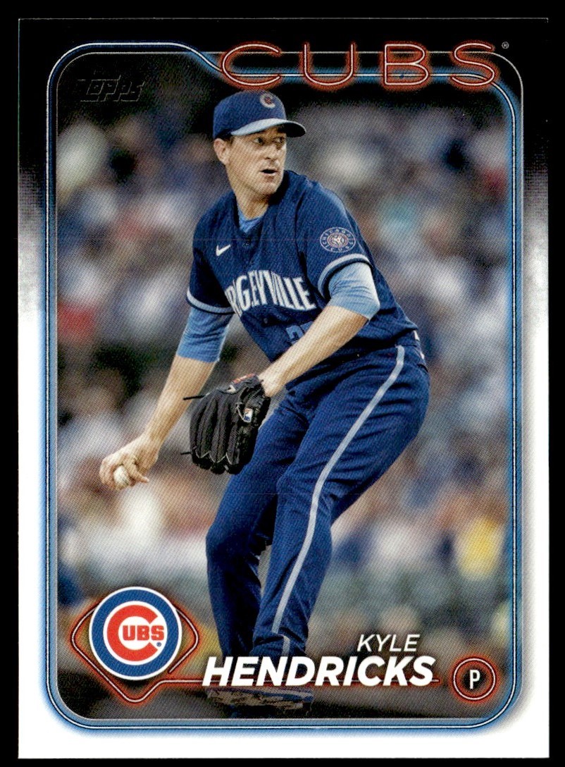 2024 Topps Kyle Hendricks Chicago Cubs #567