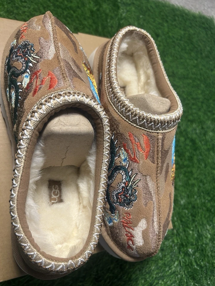 Palace X Ugg Tasman Slipper Chestnut Camo Size 9 - 12 — 1172070 CTCM - Image 4 of 4