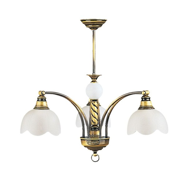 Deckenleuchte In Messing Jugendstil Tobsyn Deckenlampe Wohnzimmer Esszimmer-image