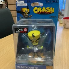 Dr NEO CORTEX Crash Bandicoot No 31 Totaku Collectible Figure Damaged Box
