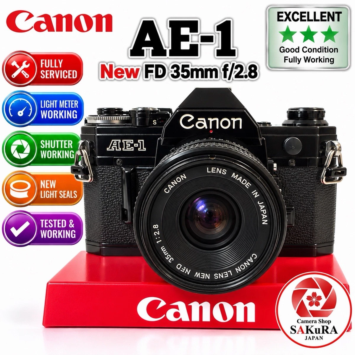 Canon Ae 1 Black for sale | eBay