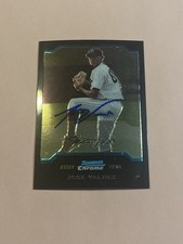 Jose Valdez 2004 1st Bowman Chrome IP Auto Autograph 