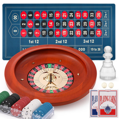 Proshine 11 Roulette Wheel Set Solid Roulette Wheel 47.2 23.6 Roulette Table