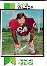 11973 Topps Football - Dave Wilcox #360 - San Francisco 49ers