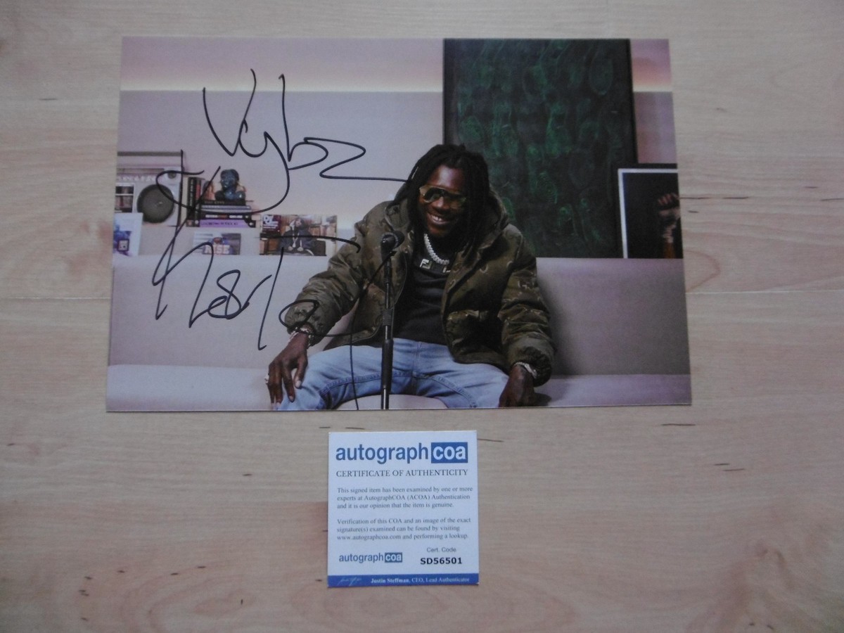 Vybz Kartel Dancehall signed 8x12 inch photo autograph ACOA | eBay